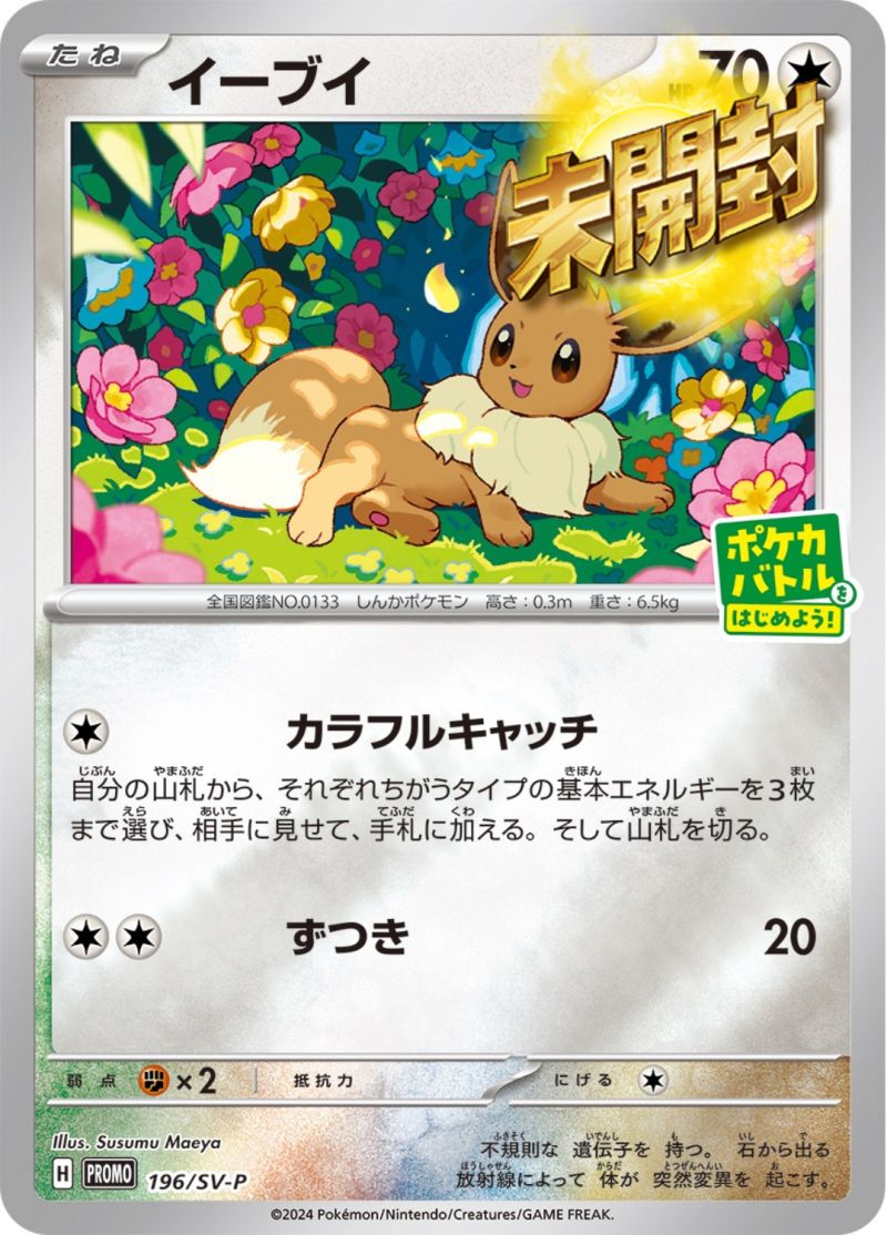 196/SV-P イーブイ 未開封