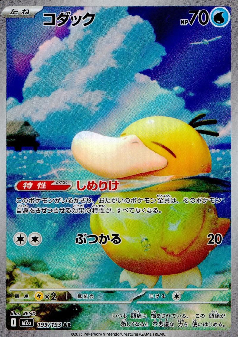 【傷アリ】199/193/M2a/AR コダック シングル