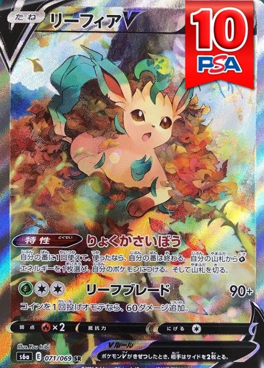 071/069/S6A/B/SR/SA リーフィアV PSA10