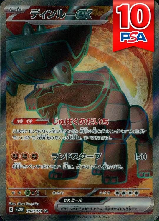 088/071/SV2D/SR ディンルーex PSA10