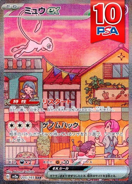 205/165/SV2A/SAR/ミュウex PSA10