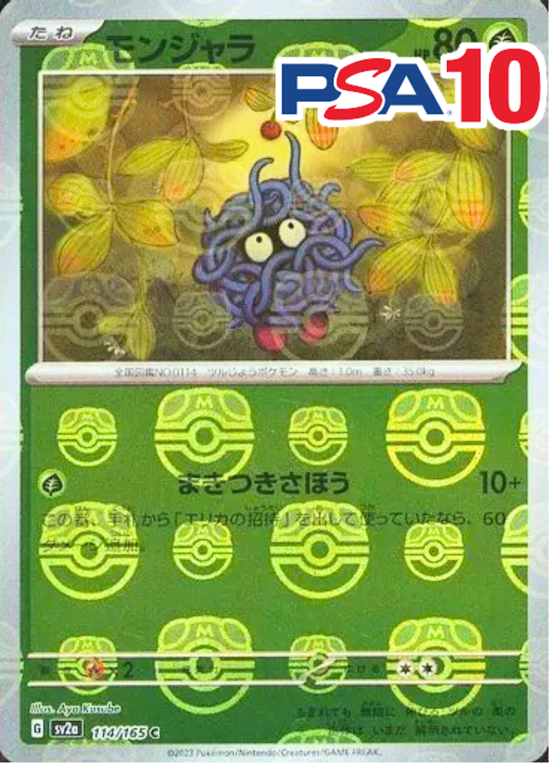 モンジャラ(マスターボール) PSA10