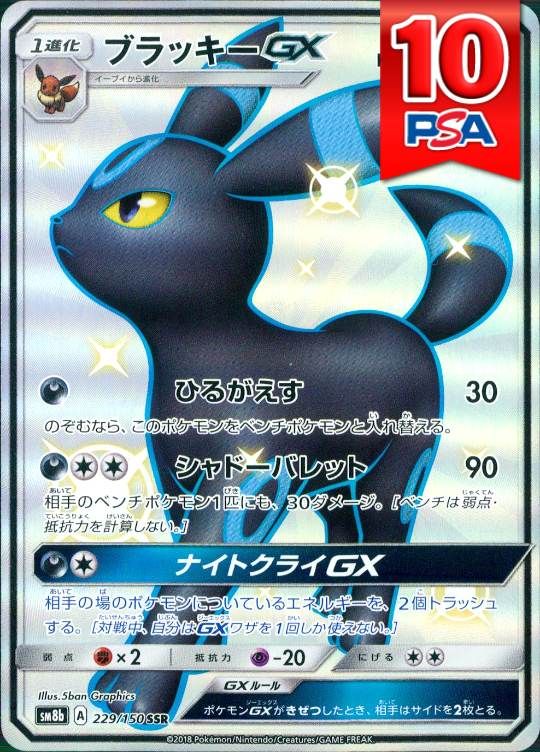 229/150/SM8B/B ブラッキーGX PSA10