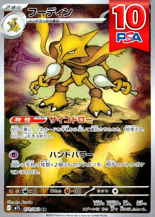 071/063/M1S/AR フーディン PSA10