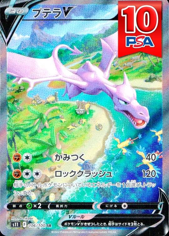 106/100/S11/B/SR/SA プテラV PSA10