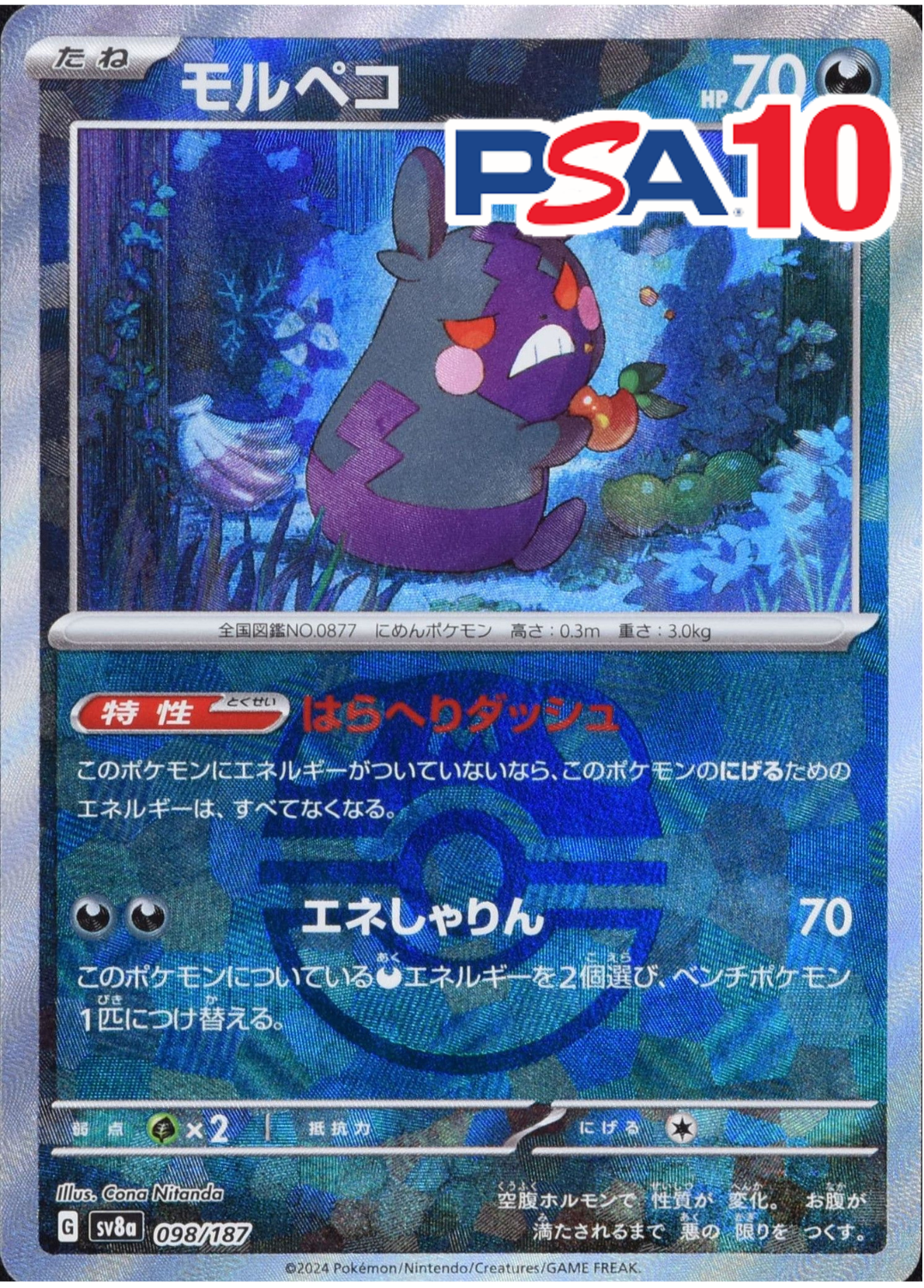 モルペコ(マスターボール) PSA10