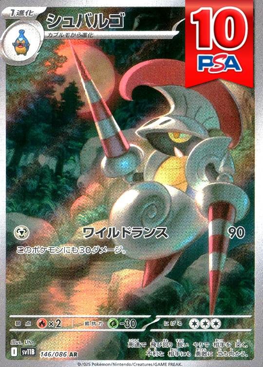 146/086/SV11B/AR シュバルゴ PSA10