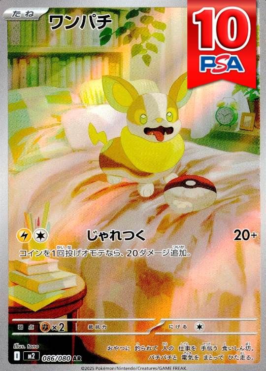 086/080/M2/AR ワンパチ PSA10