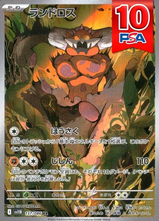 137/086/SV11B/AR ランドロス PSA10