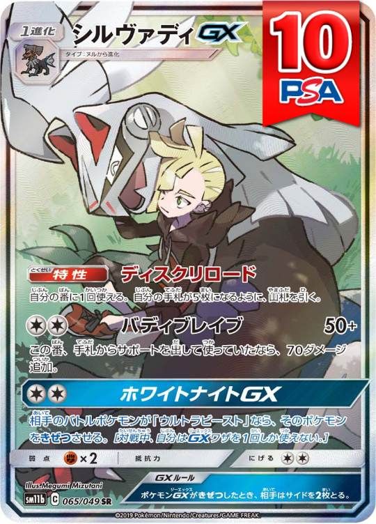 065/049/SM11B シルヴァディGX PSA10