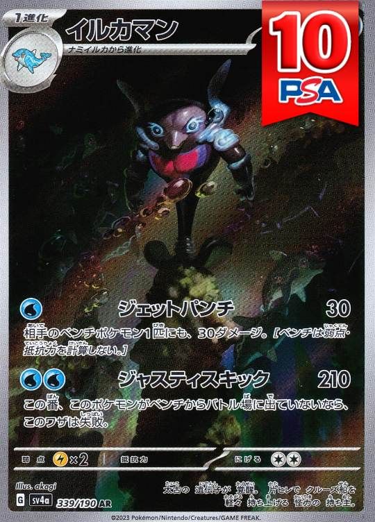 339/190/SV4A/AR イルカマン PSA10