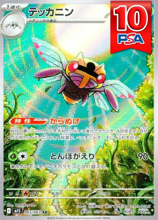 065/063/M1S/AR テッカニン PSA10