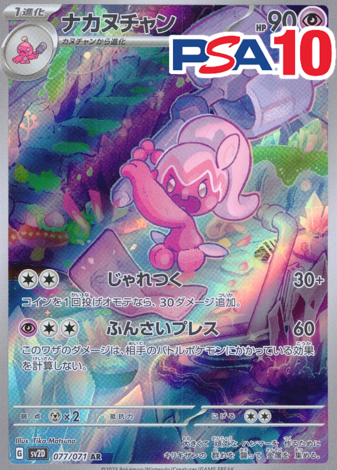 ナカヌチャン PSA10