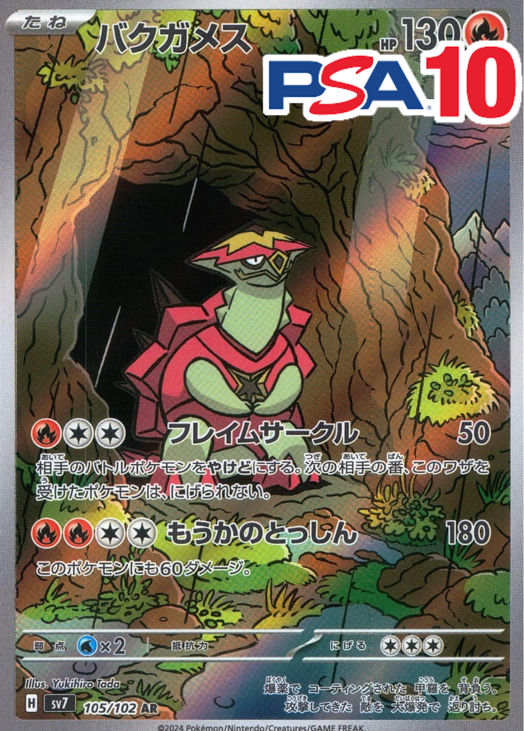 バクガメス PSA10