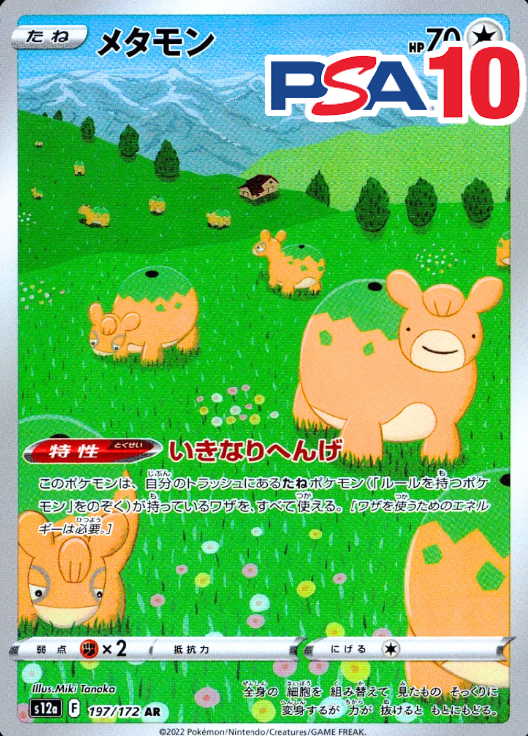 メタモン PSA10