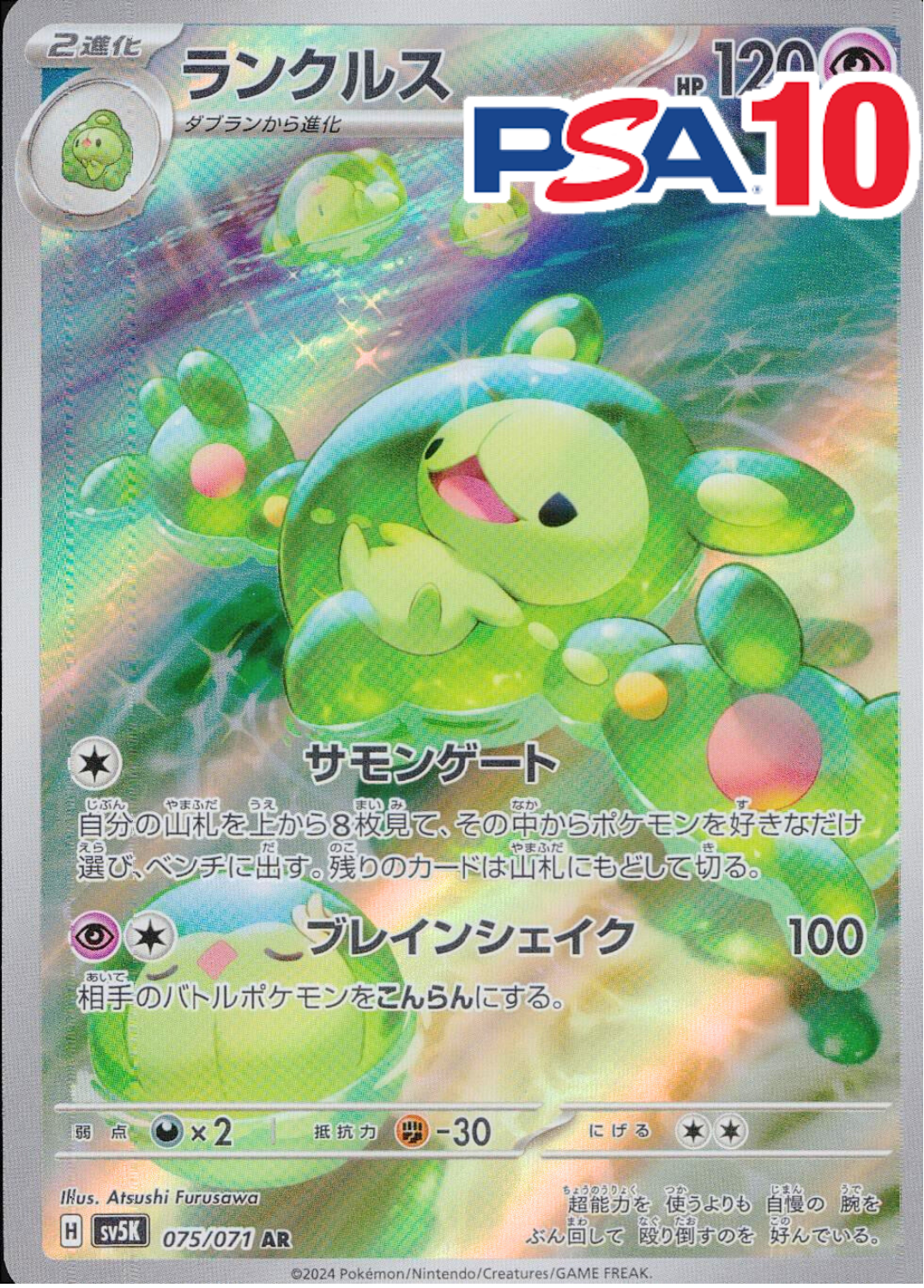 ランクルス PSA10