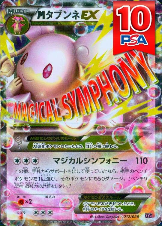 012/026/XYH MタブンネEX PSA10