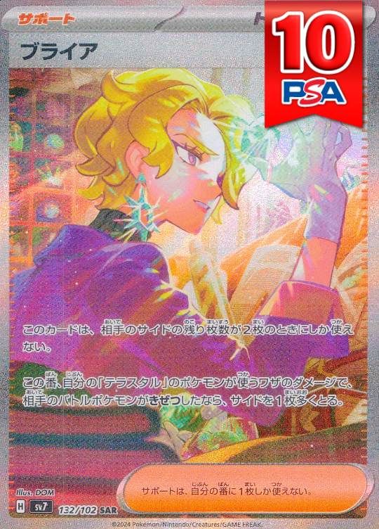 132/102/SV7/SAR ブライア PSA10
