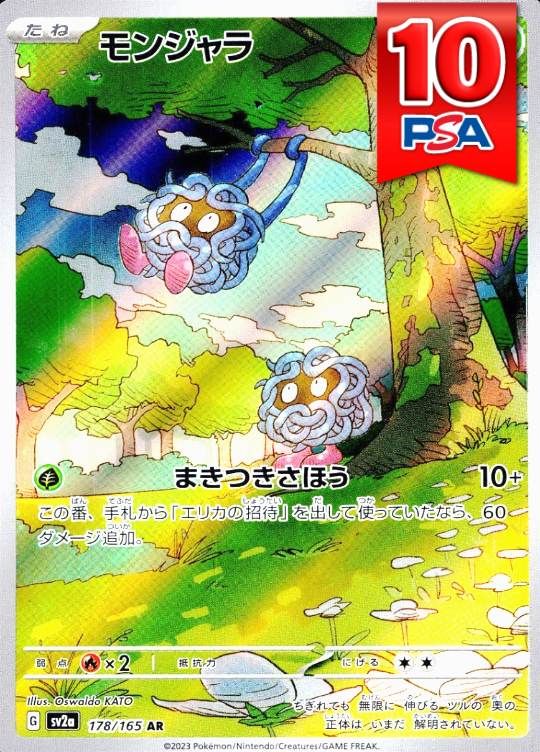 178/165/SV2a/AR モンジャラ PSA10