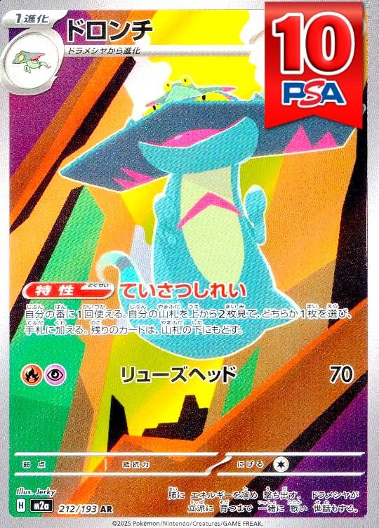 212/193/M2A/AR ドロンチ PSA10