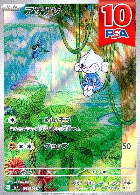 111/102/SV7/AR アサナン PSA10