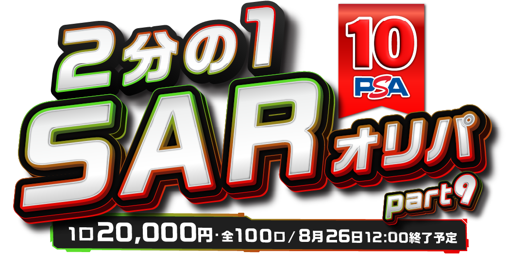 2分の1 PSA10 SARver part9