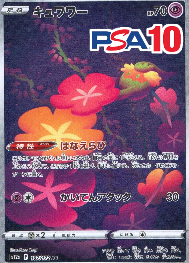 キュワワー 187/172 AR PSA10