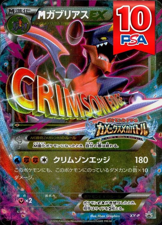 XY-P MガブリアスEX PSA10